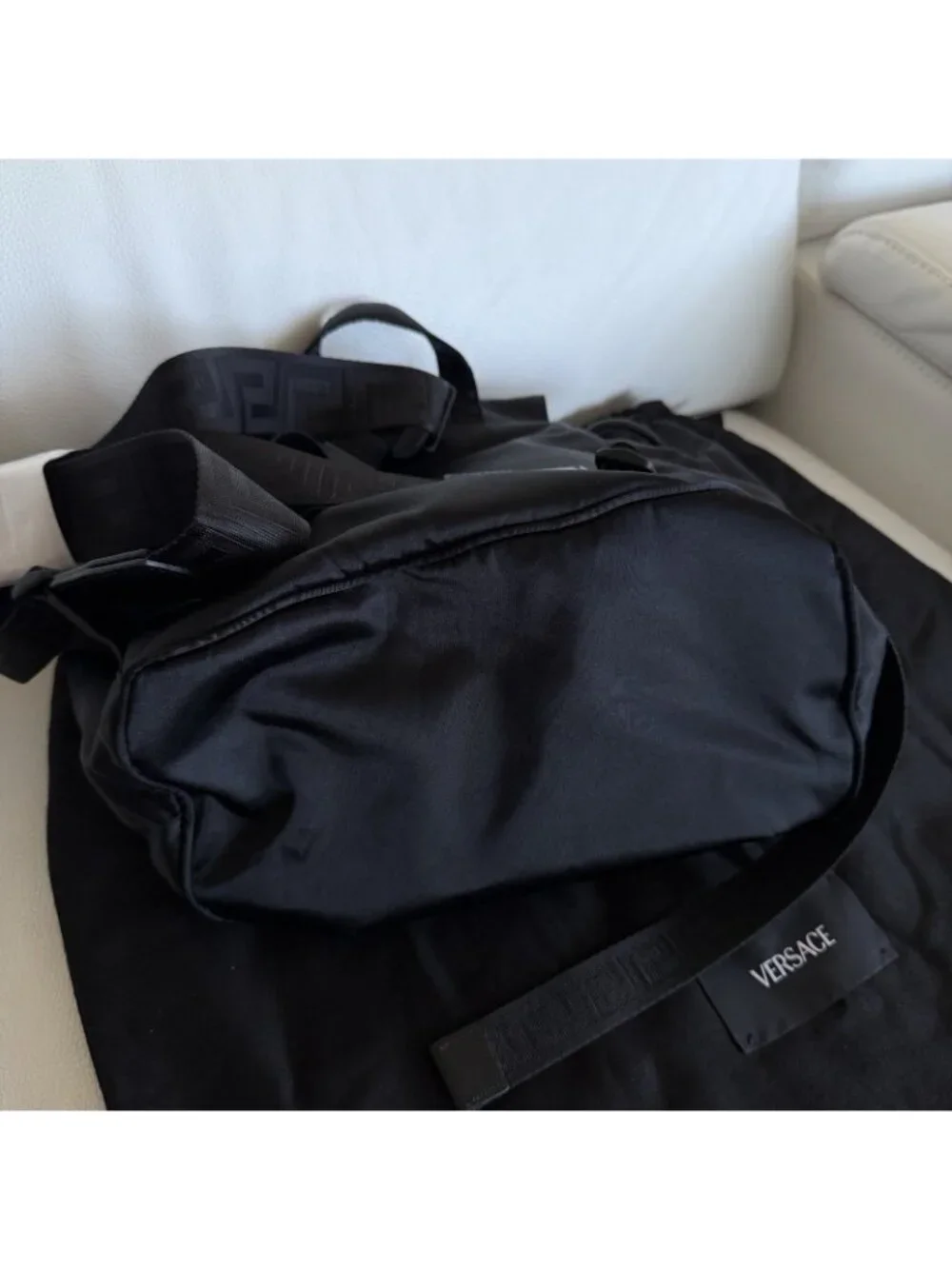 NWT VERSACE Backpack Black 100% Authentic